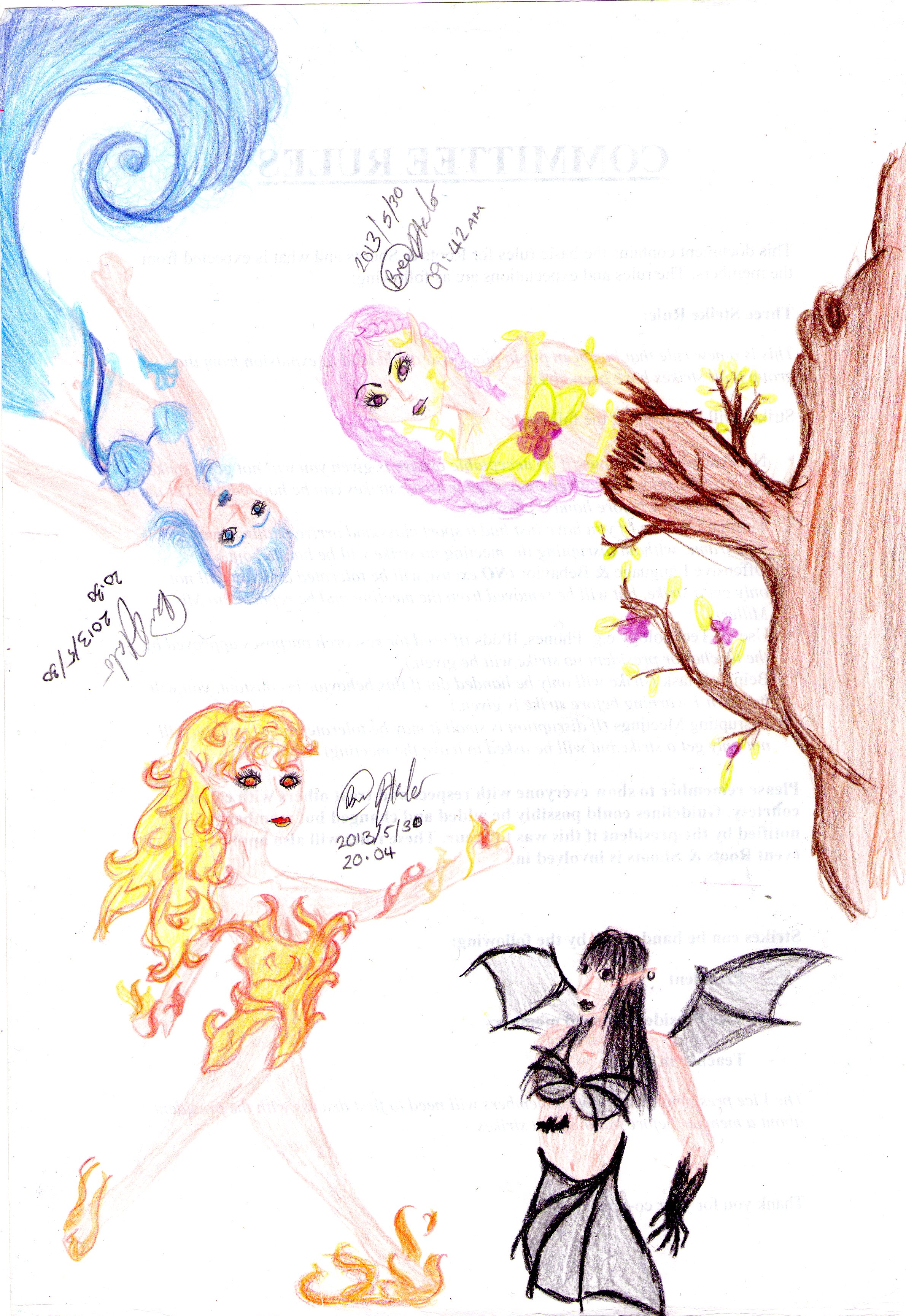 Byte Elementals Deviantart Elementals by BreeHalo on DeviantArt
