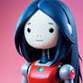 Marceline the Vampire Queen as a cute bot