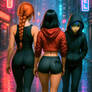 Cipher Thorne stalking Rowan x Shanti jealously