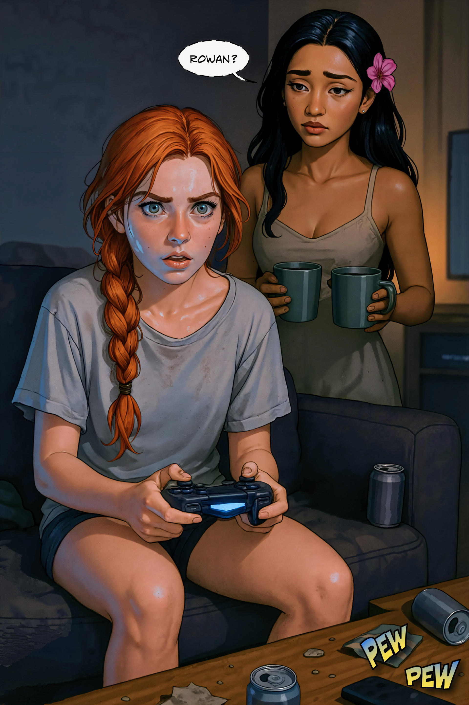 Hidden Signals 1.3.1 - Rowan with Shanti waiting