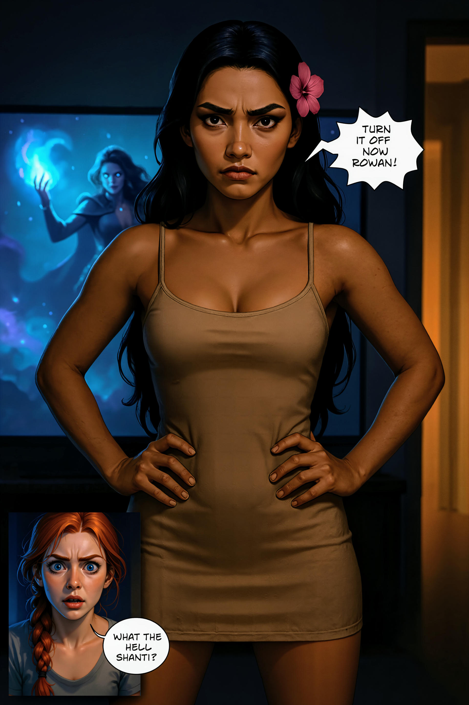 Hidden Signals 1.3.4 - Shanti angry Rowan surprise
