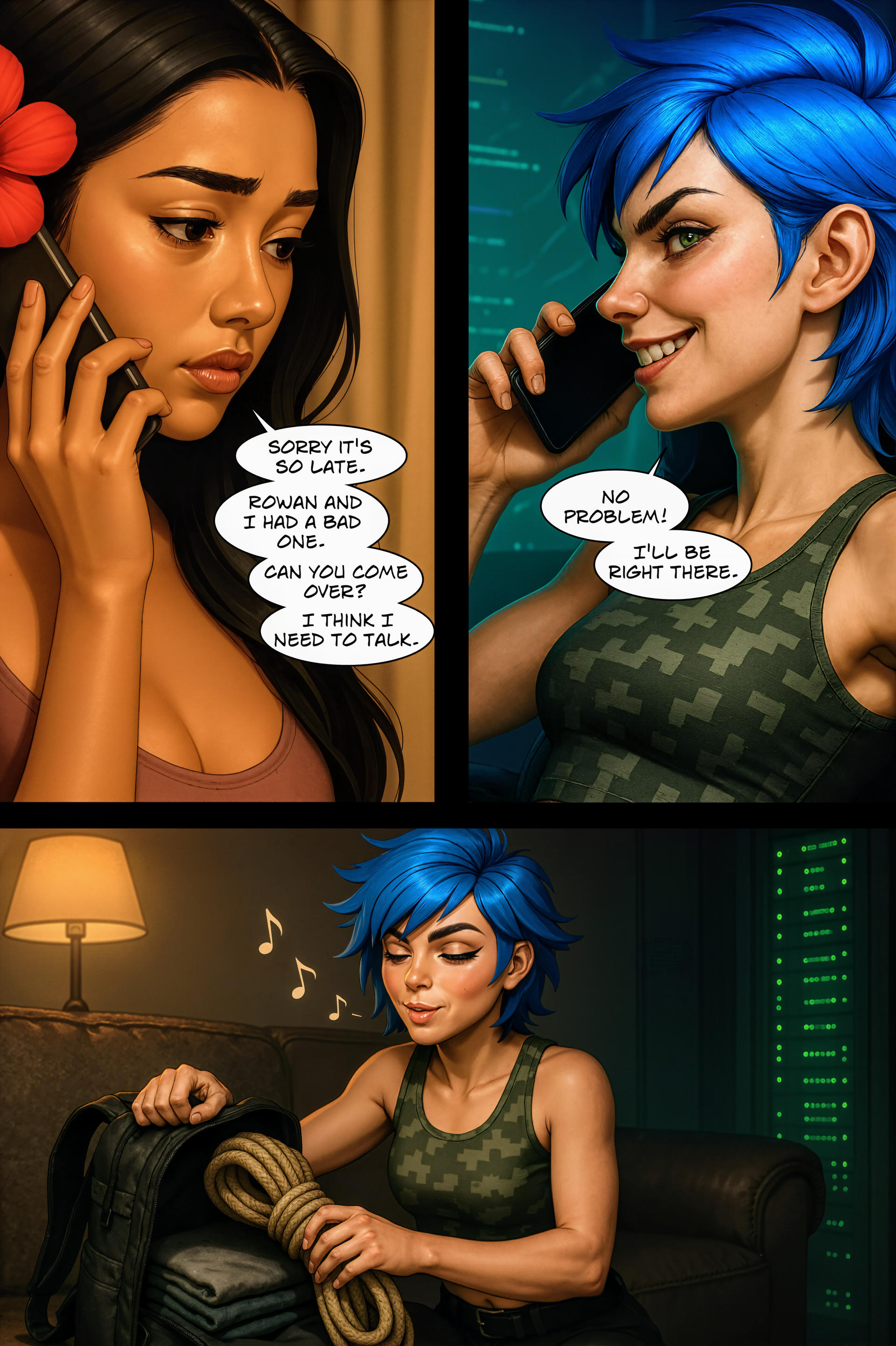 Hidden Signals 1.3.9 -Shanti asking Cipher over