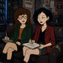 Daria Morgendorffer, Jane Lane in a lounge