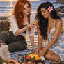 Rowan Fletcher Shanti Riveria Dusty Blue Picnic