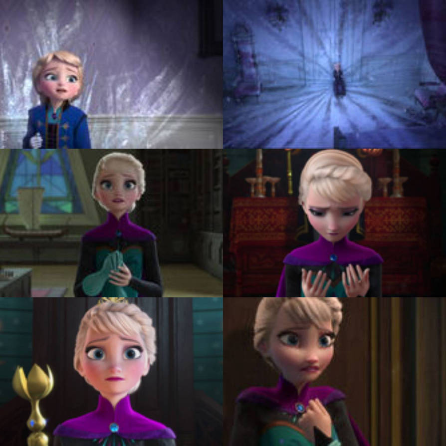Elsa's scared of her powers by BlackroseDarkstar100 on DeviantArt