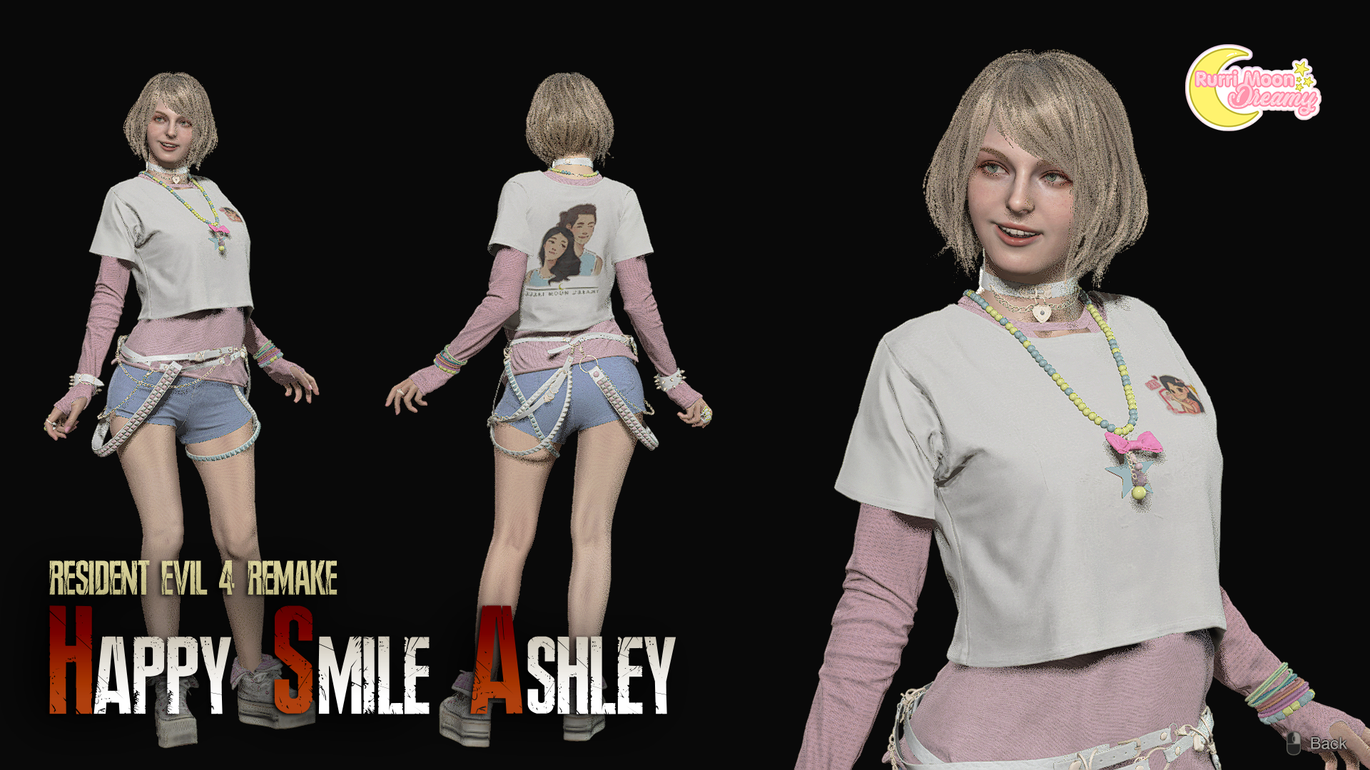 RESIDENT EVIL 4 REMAKE - Happy Smile Ashley by rurrimoon on DeviantArt