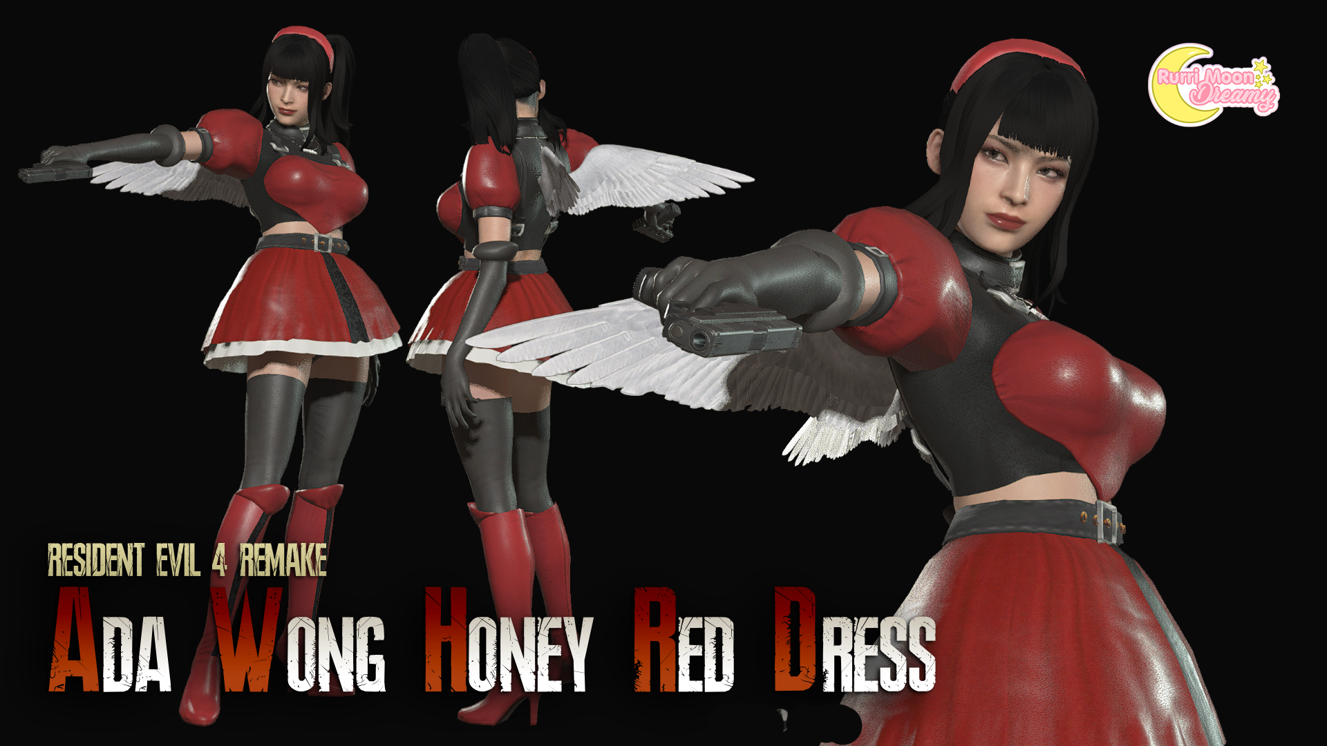 Ada Wong(RE2 Dress) Resident Evil 4 UHD by xKamillox on DeviantArt