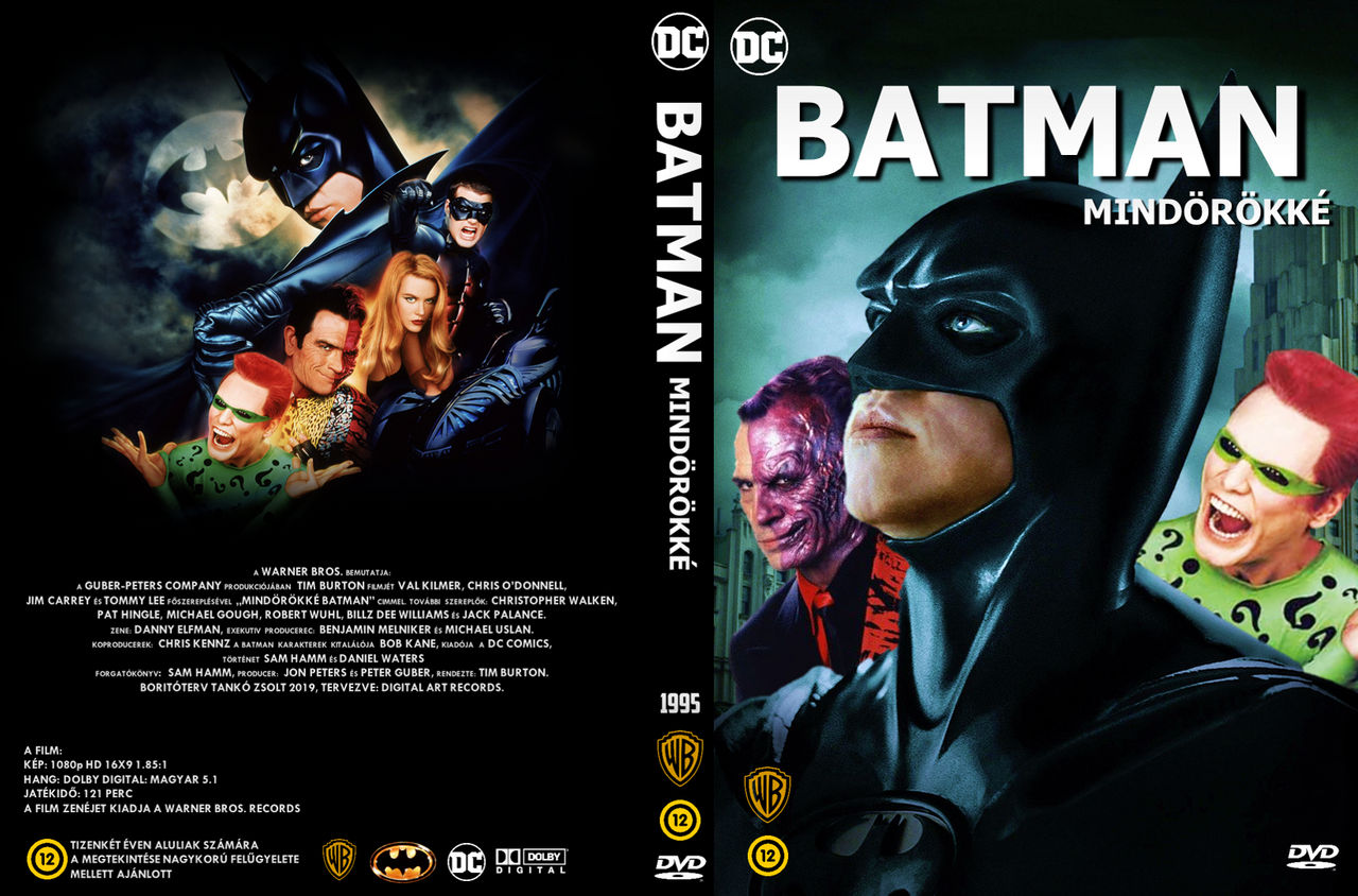 BATMAN FOREVER DVD COVER (HUN VERSION) by tanko91 on DeviantArt