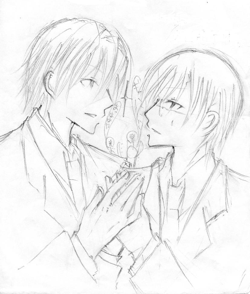 Tamaki And Kyoya.