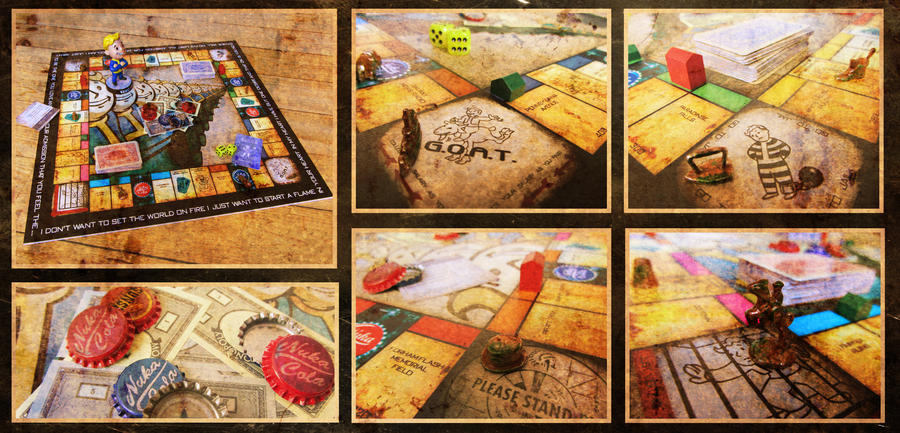 Fallout Monopoly by PinkAxolotl
