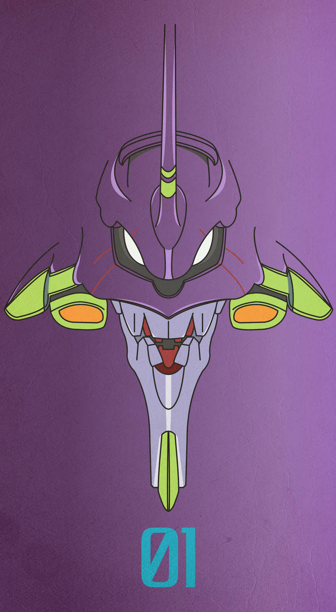 Evangelion unit 01 poster by ZeBollocks on DeviantArt
