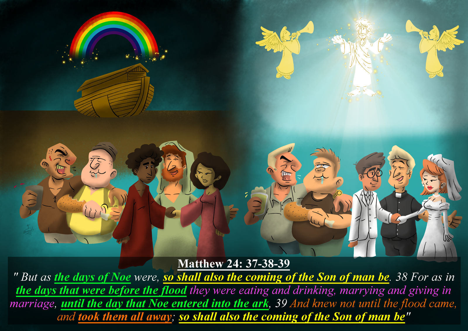 Matthew 24 37 38 39 By Alexpixels On DeviantArt matthew-24-37-38-39-by-alexpixels-on-deviantart