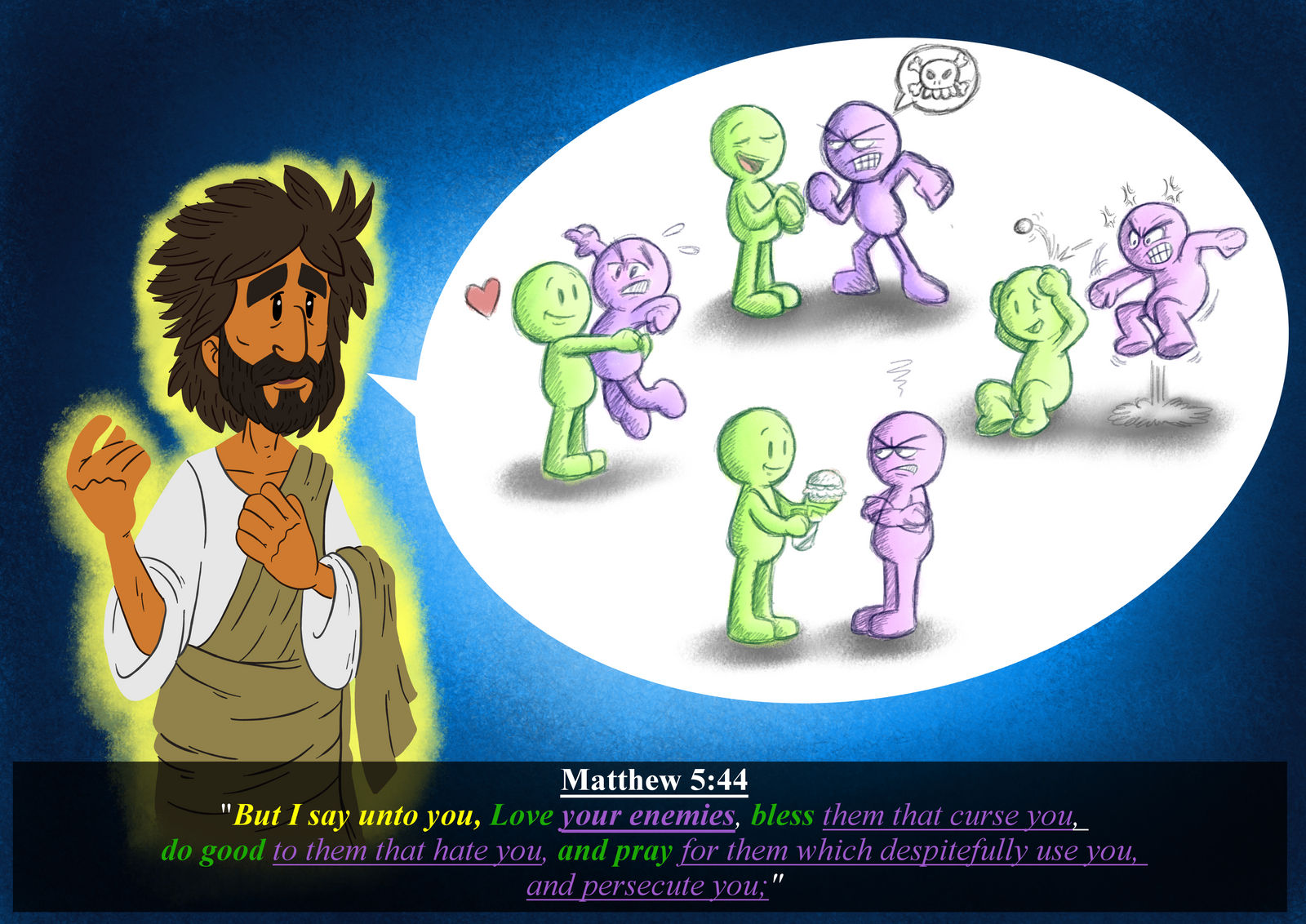 Matthew 5 44 By Alexpixels On DeviantArt matthew-5-44-by-alexpixels-on-deviantart