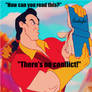 Gaston is Not Amused