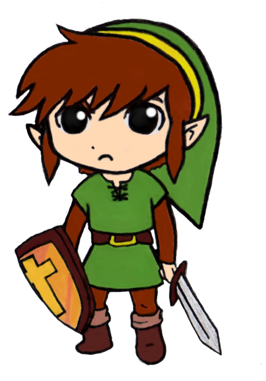 Chibi Link - Zelda II: The Adventure of Link by EasterEgg23 on DeviantArt