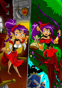 Shantae the genie of Sherwood