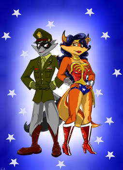 Wonder Vixen and Sly Trevors
