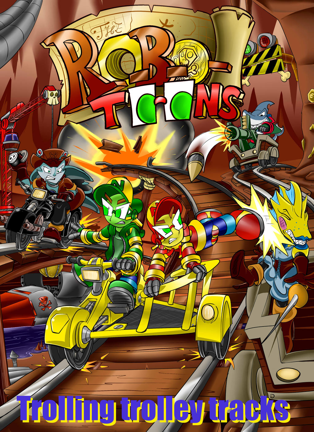 Trolling Trolley Tracks by gizmo01 on DeviantArt