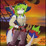 Captain Steph of the Halloween sea