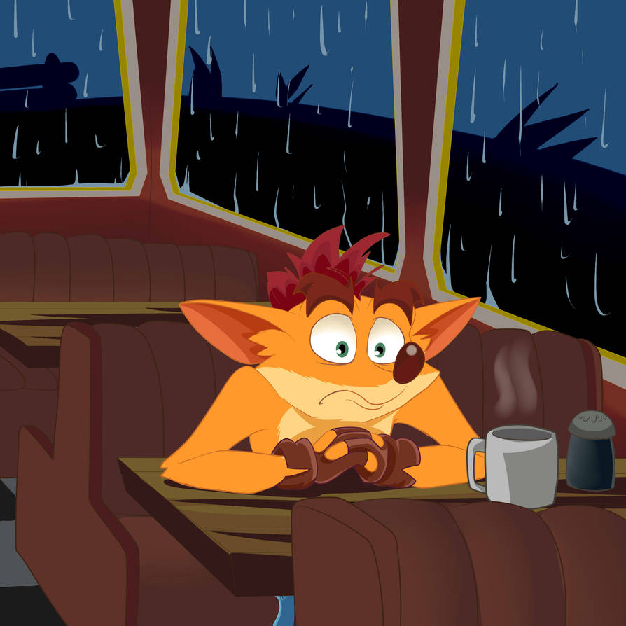 Crash on the diner by gizmo01 on DeviantArt
