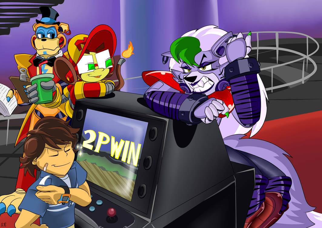 Roxy vs Gregory by gizmo01 on DeviantArt