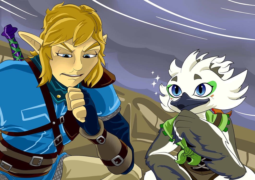 Link and Tulin by gizmo01 on DeviantArt