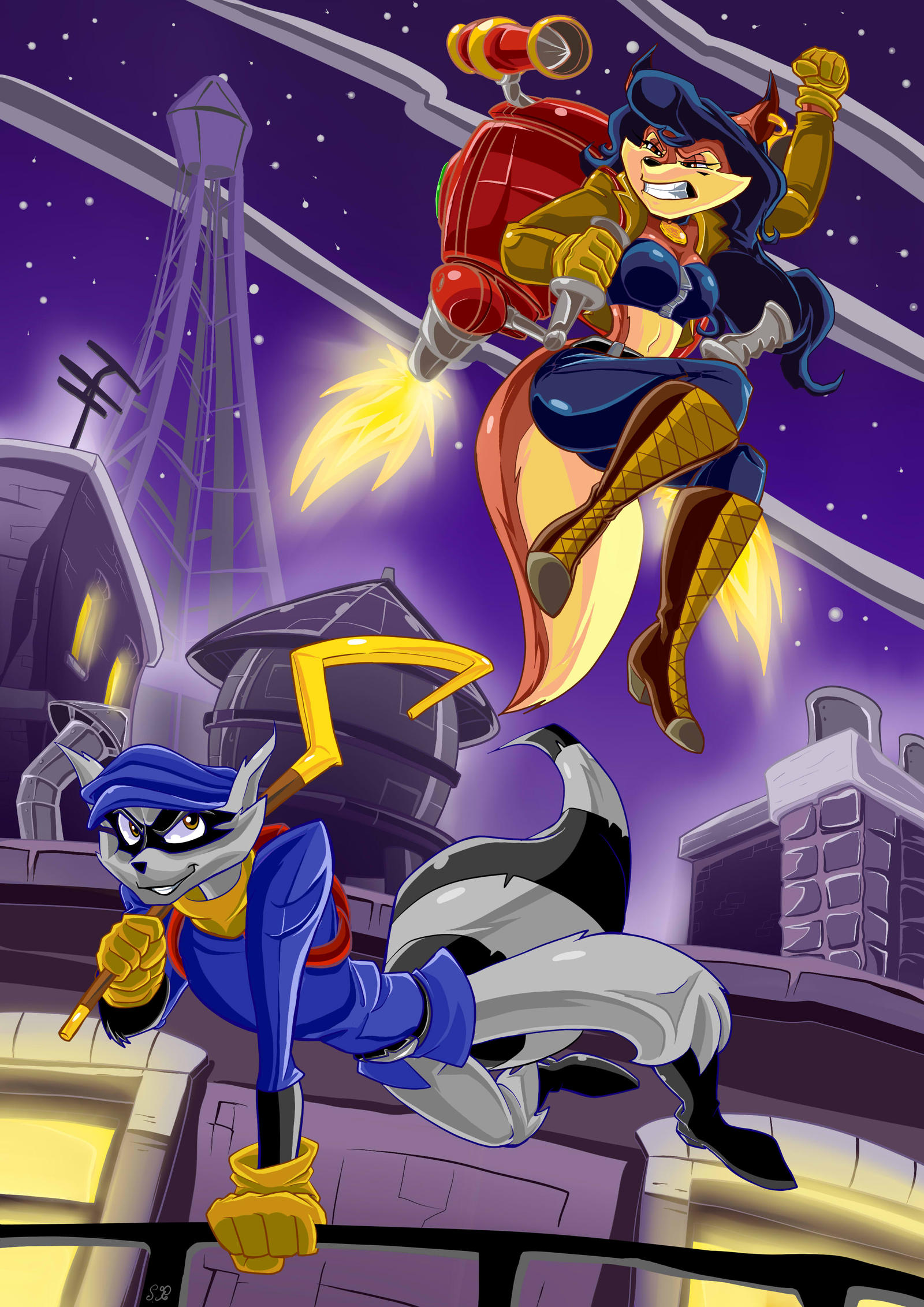 Sly Layd Sly Cooper by gizmo01 on DeviantArt