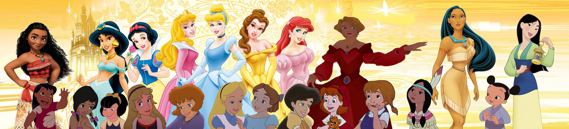 Disney Queens and the Princesses