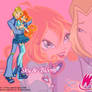 Winx Club Bloom and Sky Background 03