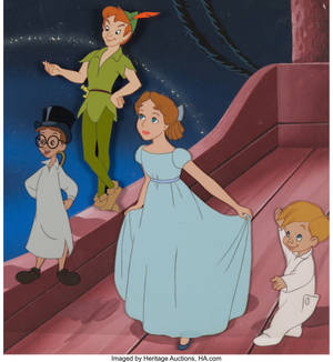 Disney Production Cels Peter Pan 1953 #05