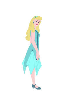 Aurora as Anastasia_1920s Flapper Dress