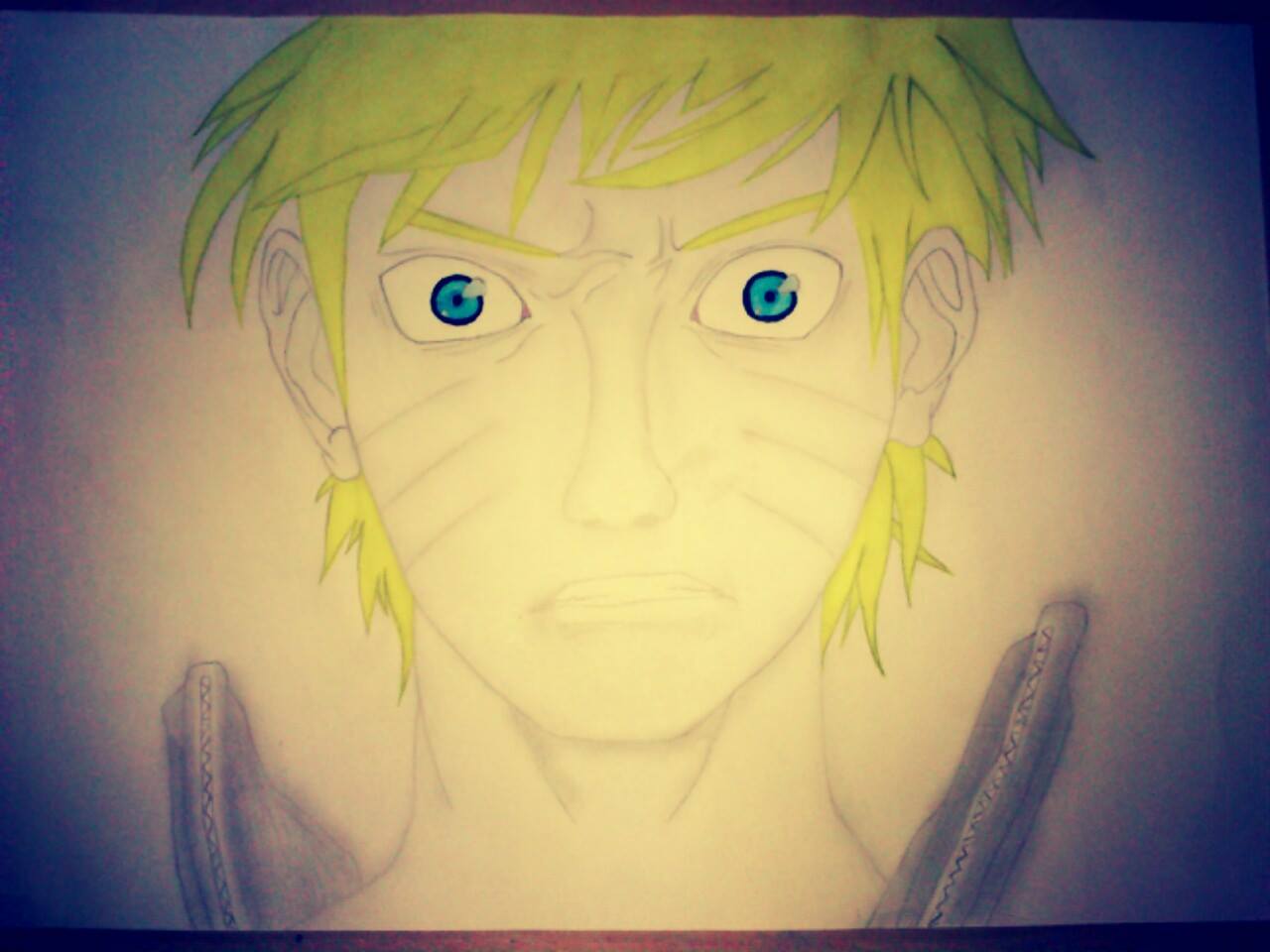 A Naruto drawing that I made earlier today