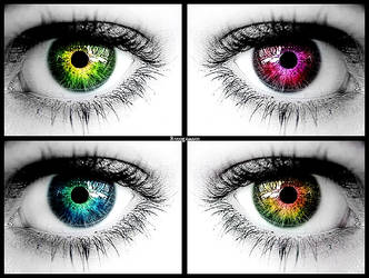 Colors in your eye