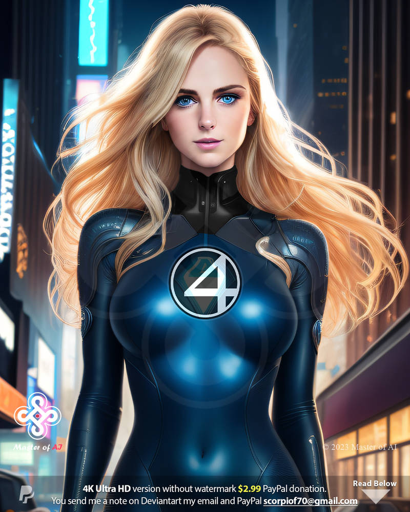 Invisible-Woman 04-05-23-01 by MasterofAI on DeviantArt