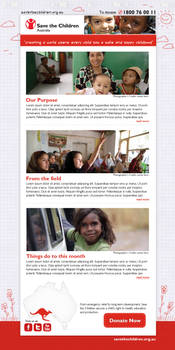 Save Children Australia -  newsletter