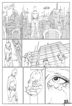 The Sapien comic - Page 1