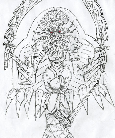 the walls have eyes by okamiskills on DeviantArt