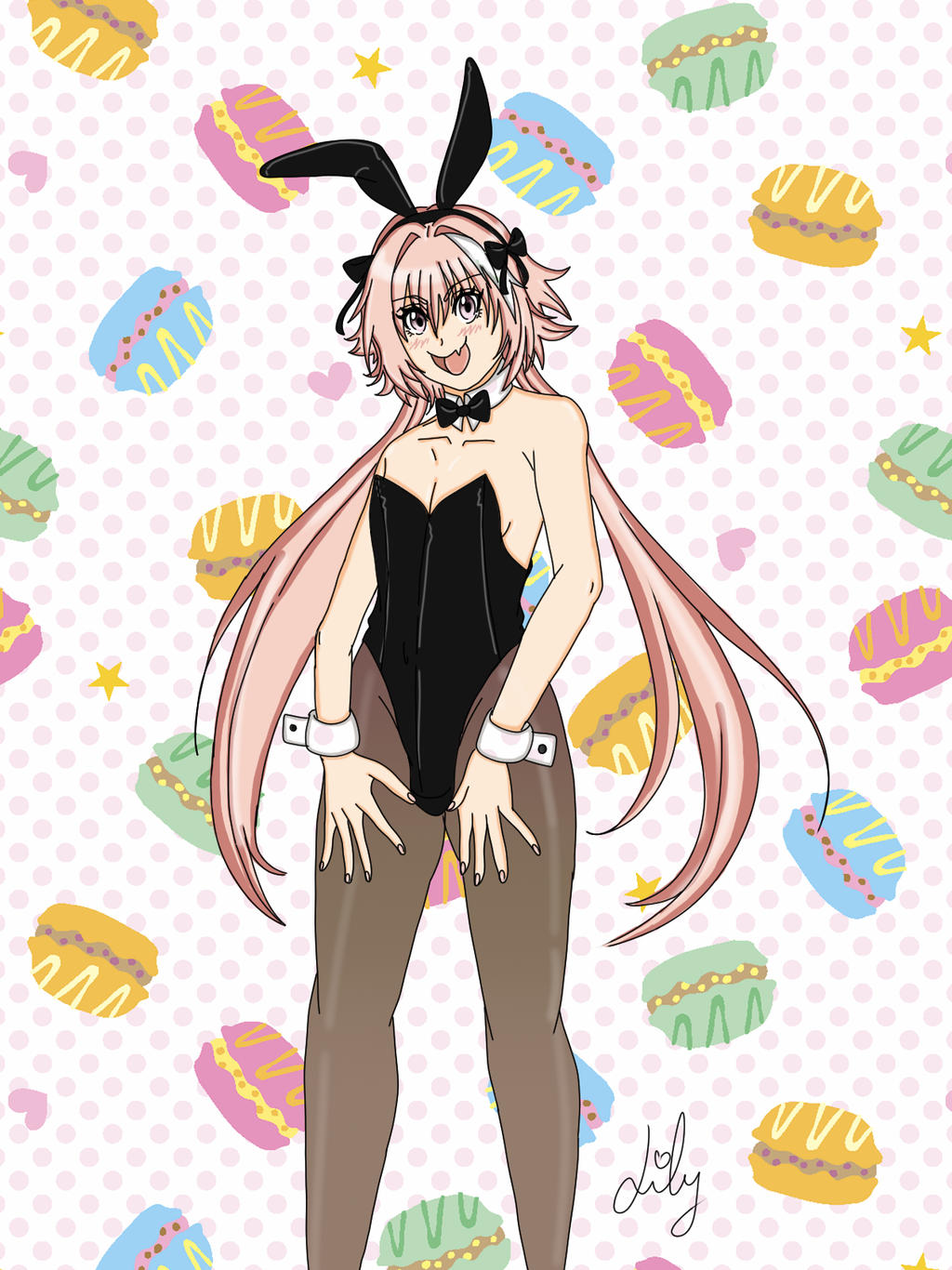 Bunny Suit Astolfo By Lily Chandevil On Deviantart - roblox bunny suit
