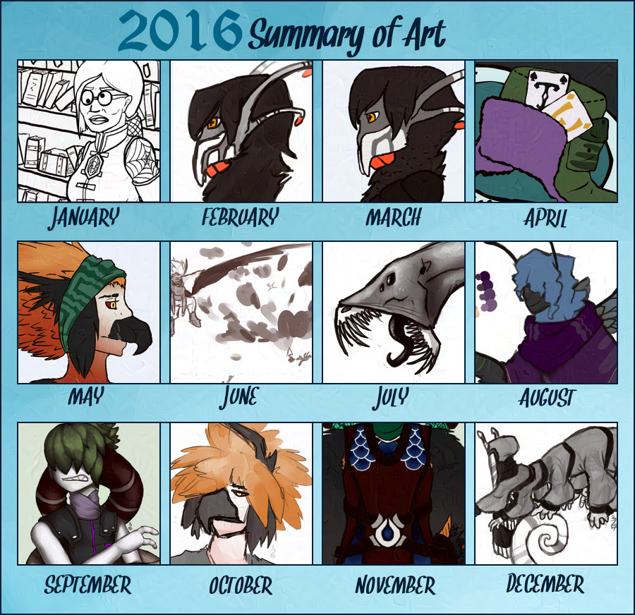 2016 Art Summary