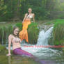 Mermaids at the Falls.