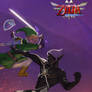 Link vs Ghirahim