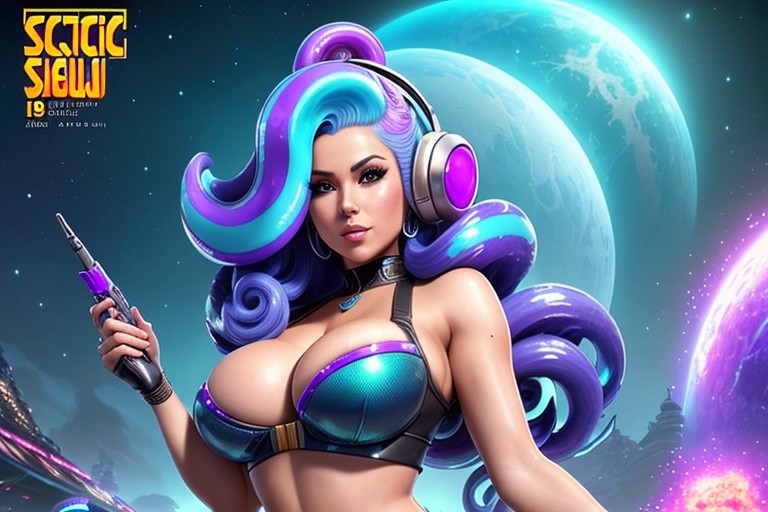 Squid Hottie in Space by JaydiconART on DeviantArt