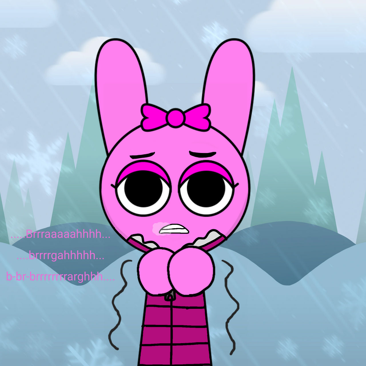 Pinki I dont even know how to title this pinki cold ig by kidlopo on DeviantArt