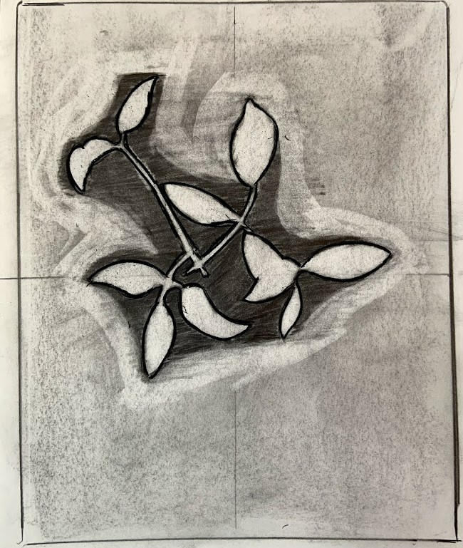 Negative Spaces: Leaves by ProcrastinatingLexi on DeviantArt