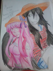 Marceline and Bubblegum