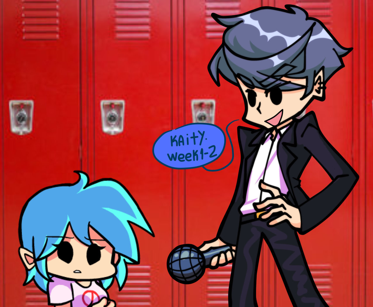 Fnf Yandere Simulator rivals Mod Partr 1 by yamilanatali on DeviantArt