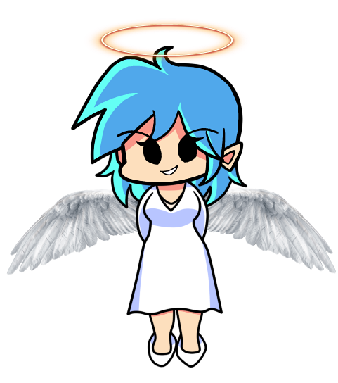 Angel Fnf Mod Kaity Angels Ghost FNF Mod Au 2 by yamilanatali on DeviantArt