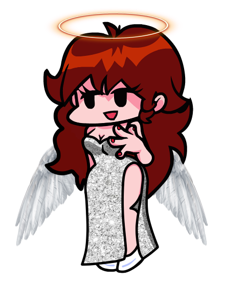 Angel Fnf Mod Girlfriend Angels Ghost FNF Mod 2 by yamilanatali on DeviantArt