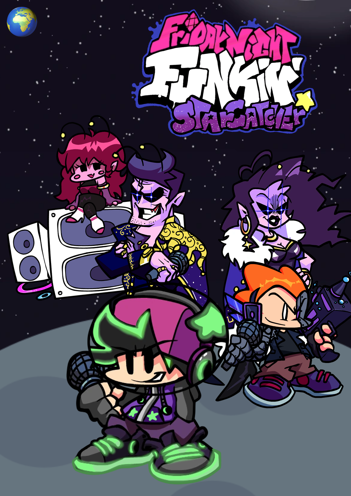 Starcatcher Mod Fnf Friday Night Funkin Starcatcher Movie 2024! by yamilanatali on DeviantArt
