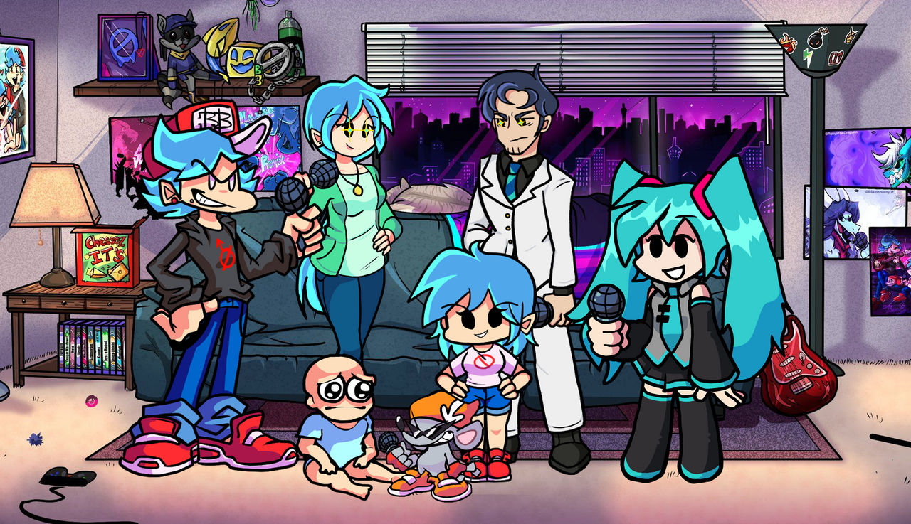 Fnf Familybase Friday Night Funkin Bf's Family Mod by yamilanatali on DeviantArt